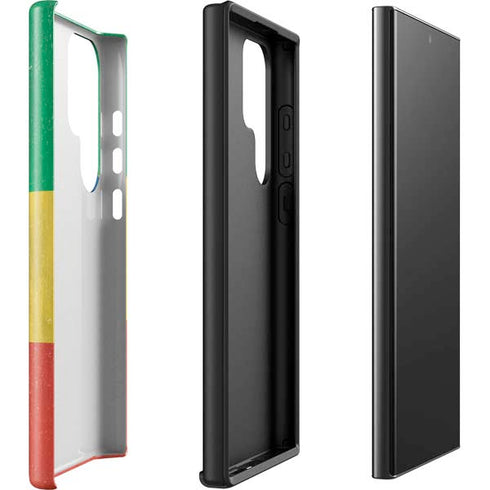 Ethiopia Flag Distressed Galaxy S23 Ultra Pro Case